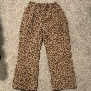 Leopard Print Women's Pants